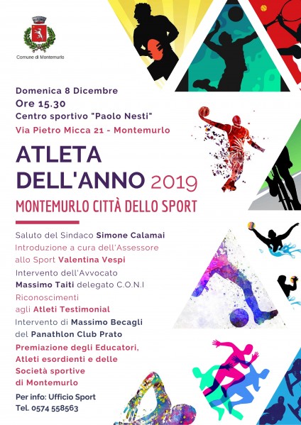 Montemurlo gran galà dello sport L'atleta dell'anno 2019 Prato