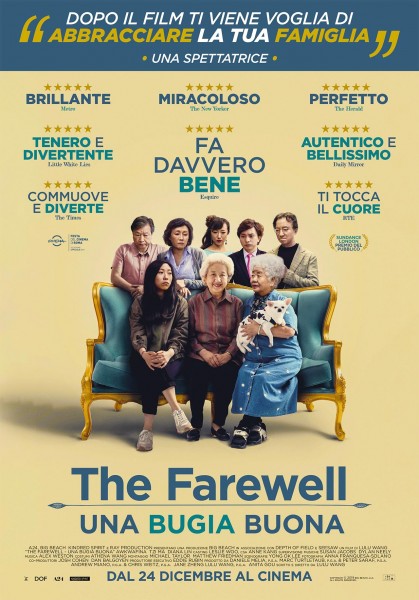 Film Cinema The Farewell - Una bugia buona Arezzo Firenze Grosseto Livorno Lucca Massa Carrara Pisa Pistoia Prato Siena