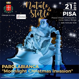 Pisa Moonlight Christmas invasion
