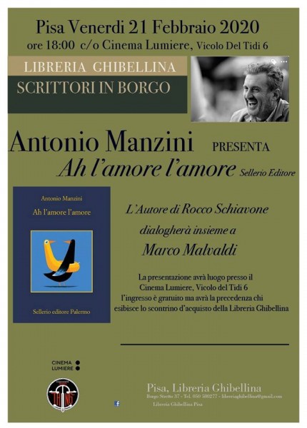 Pisa presentazione libro Antonio Manzini