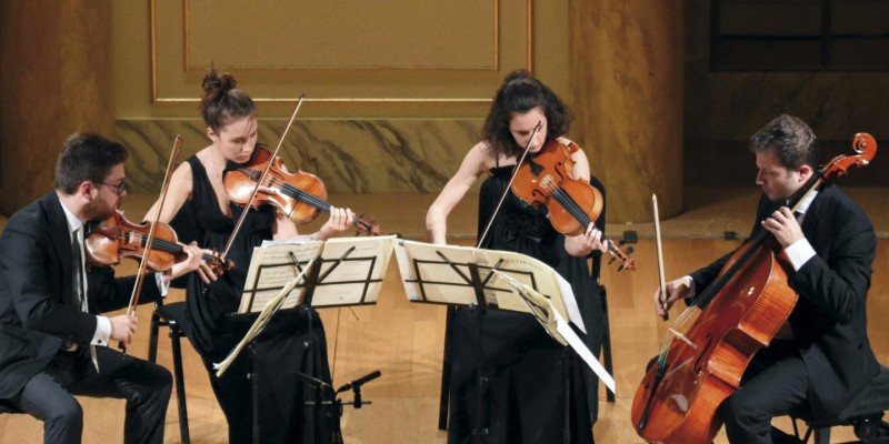 Lucca concerto Giampaolo Bandini e il Quartetto Adorno