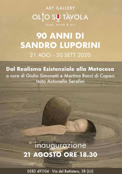 Lucca mostra Sandro Luporini, 90 anni