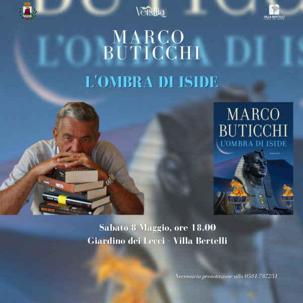 Forte dei Marmi presentazione libro Marco Buticchi Lucca