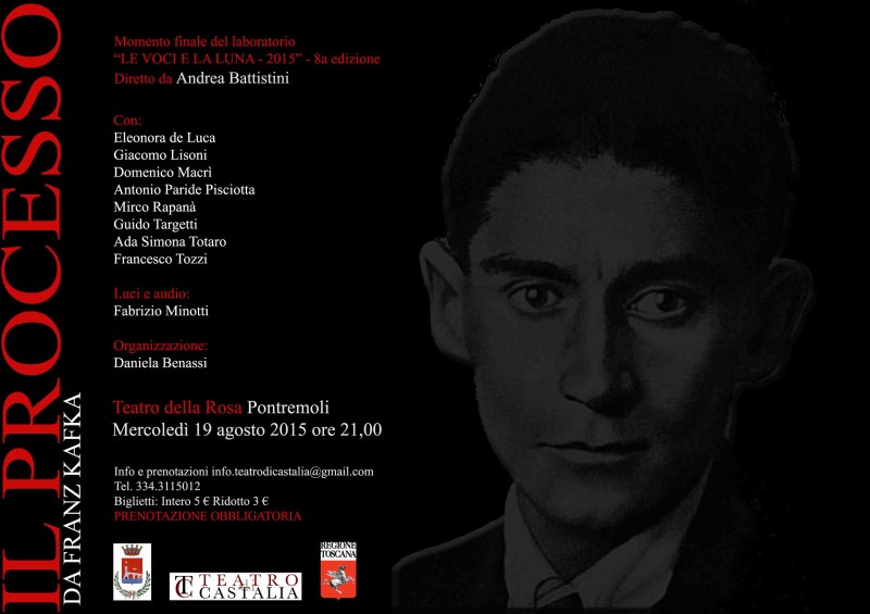 Il 19 agosto a Pontremoli va in scena "Le Voci e la Luna" di Andrea Battistini