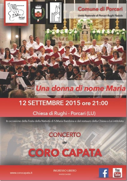 Il 12 settembre a Porcari il Coro Capata in concerto