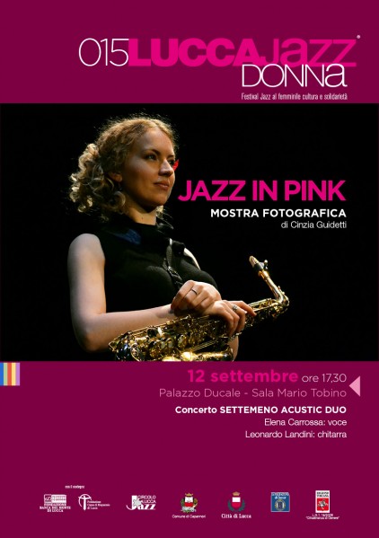 Jazz in Pink, a Palazzo Ducale gli scatti di Cinzia Guidetti