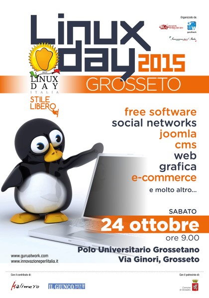 Grosseto incontri dibattiti Linux Day 2015