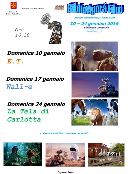 Foiano della Chiana cinema film rassegna cinematografica Arezzo