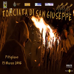 Pitigliano festa folkloristica Torciata di San Giuseppe Grosseto