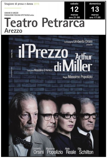 Arezzo teatro Il Prezzo