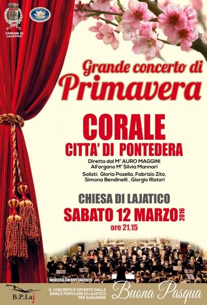Lajatico Concerto di Primavera Pisa