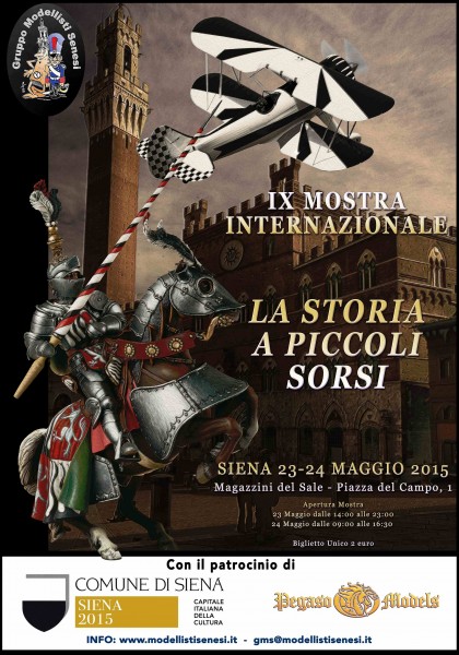 Un Weekend a Siena nel segno della passione per la storia del MODELLISMO