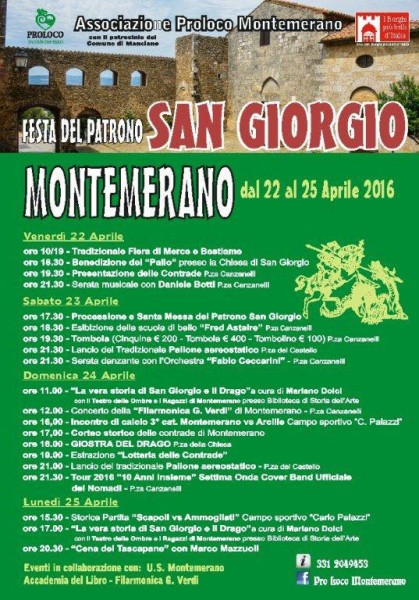 Montemarano palio Festa di San Giorgio Grosseto