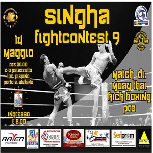Monte Argentario arti marziali Singha Figth Contest 9 Grosseto