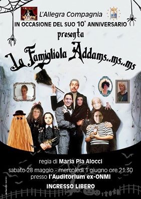 Porto Santo Stefano teatro La famigliola Addams… ms… ms Grosseto