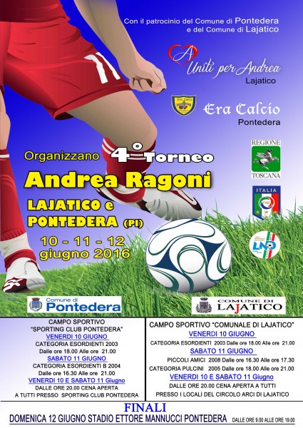 Lajatico calcio Torneo Andrea Ragoni Pisa