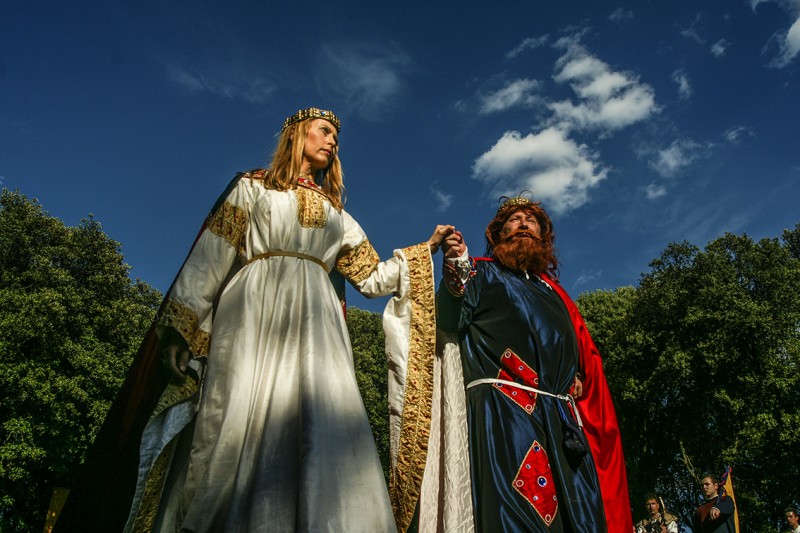 San Quirico d'Orcia festa medioevale Festa del Barbarossa Siena