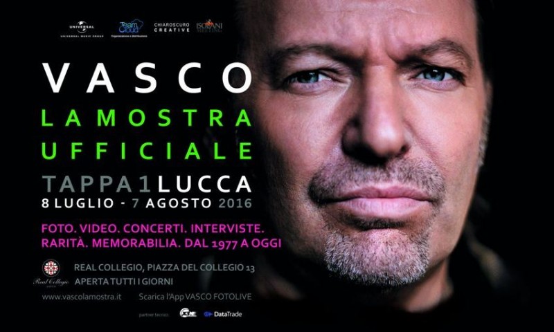 Lucca mostra ufficiale di Vasco Rossi