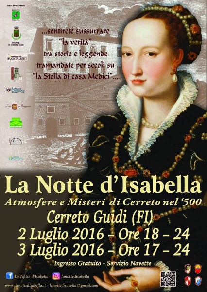 Cerreto Guidi rievocazione storica rinascimentale La Notte d'Isabella Lucca
