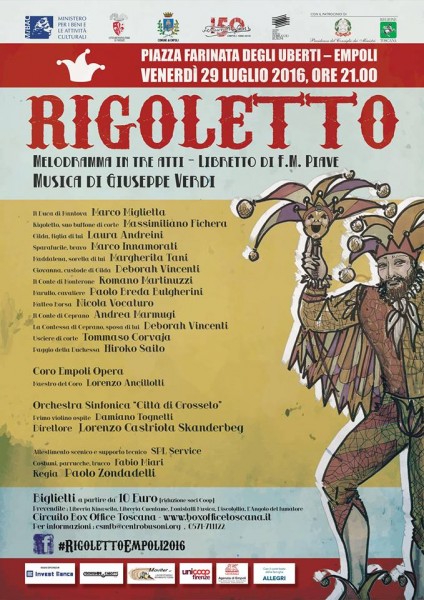 Empoli opera lirica Rigoletto Firenze