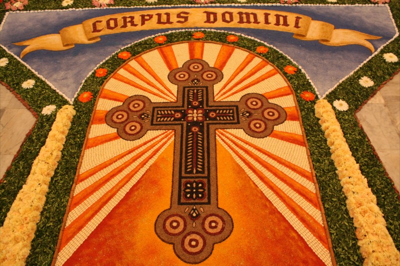 Tutte le Fiorite a Capannori Per la festa del Corpus Domini
