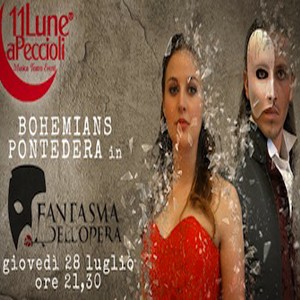 Peccioli musical Fantasma dell’Opera Festival 11 Lune Pisa