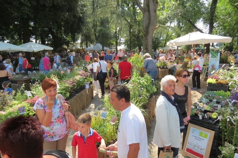 Lucca mostra mercato fiera del giardinaggio Murabilia