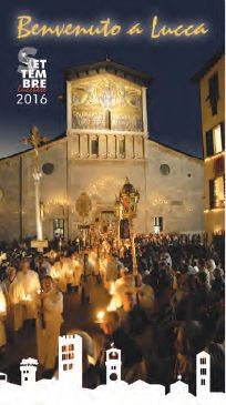 Lucca processione Luminara di Santa Croce