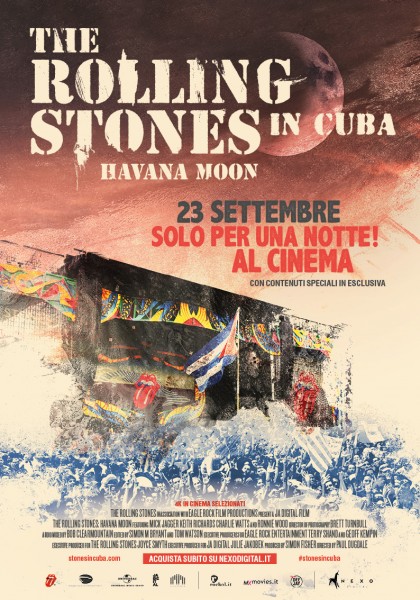 Firenze film concerto The Rolling Stones in Cuba 