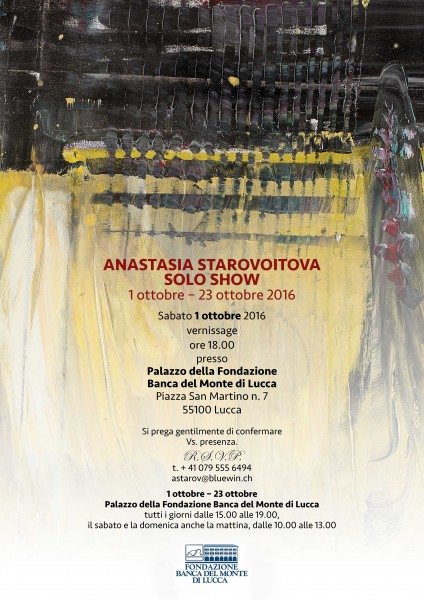 Lucca mostra di pittura di Anastasia Starovoitova