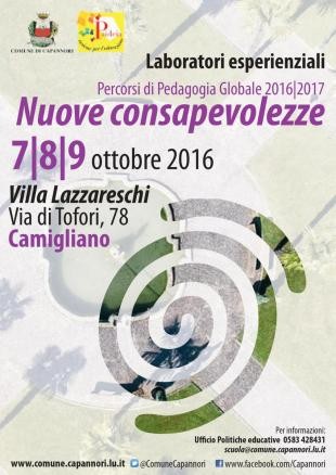 Capannori laboratori Percorsi di pedagogia globale 2016/2017 Lucca