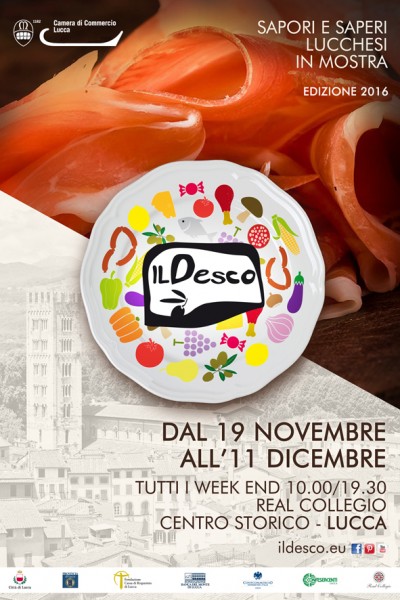 Lucca mostra mercato il Desco