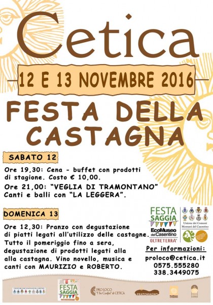 Cetica Festa della Castagna Arezzo