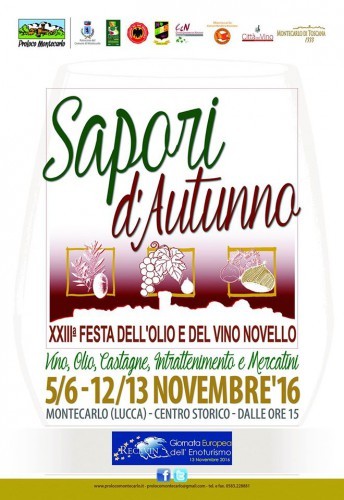 Montecarlo Festa dell'Olio e del Vino Novello Lucca