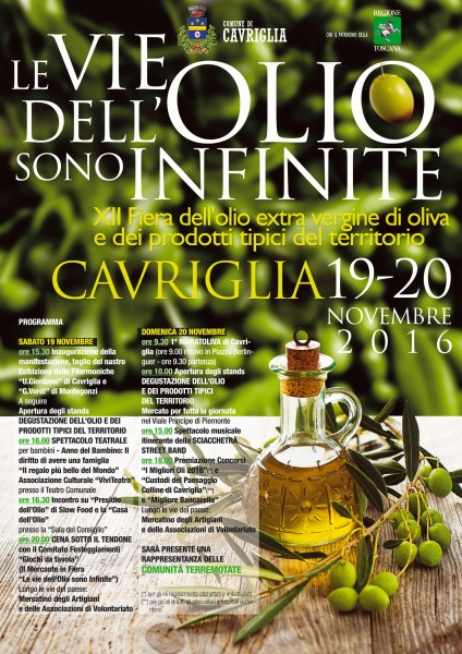 Cavriglia Fiera dell'olio extra vergine di oliva Arezzo