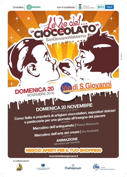 San Giovanni Valdarno fiera del cioccolato Le vie del cioccolato Arezzo