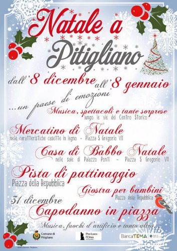 Pitigliano mercatini di natale Natale a Pitigliano Grosseto