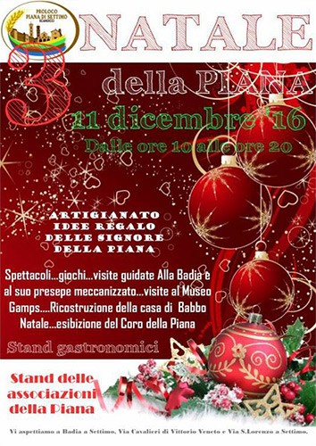 Badia a Settimo mercatino natalizio Natale della Piana Firenze