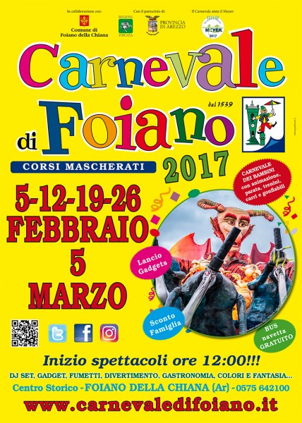 Foiano della Chiana Carnevale di Foiano della Chiana Arezzo