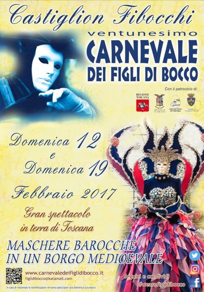 Castiglion Fibocchi festa Carnevale dei Figli di Bocco Arezzo