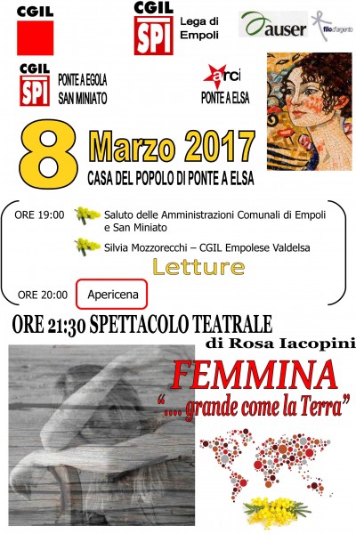 Empoli teatro Femmina… grande come la Terra Firenze